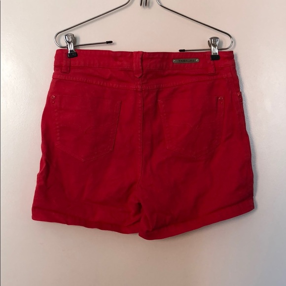 Tribal pink red jean short - Picture 7 of 7